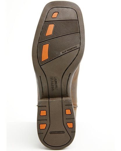 Cush Core® Men's Maverick Performance Western Boots - Broad Brown