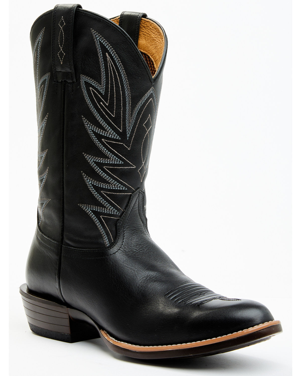 Men's Hoverfly Western Performance Boots - Round Toe Black