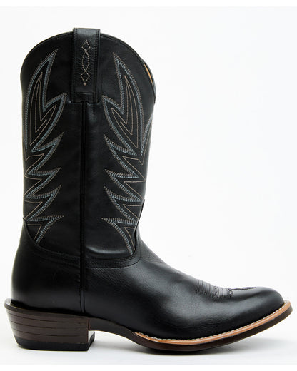 Men's Hoverfly Western Performance Boots - Round Toe Black