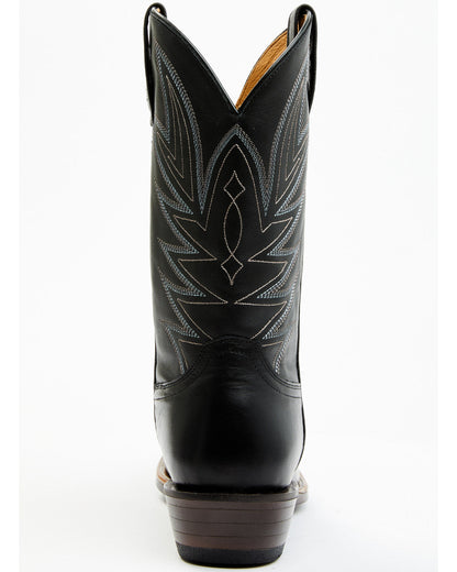 Men's Hoverfly Western Performance Boots - Round Toe Black
