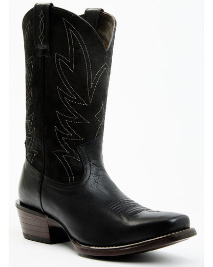 Men's Hoverfly Western Performance Boots - Square Toe Black