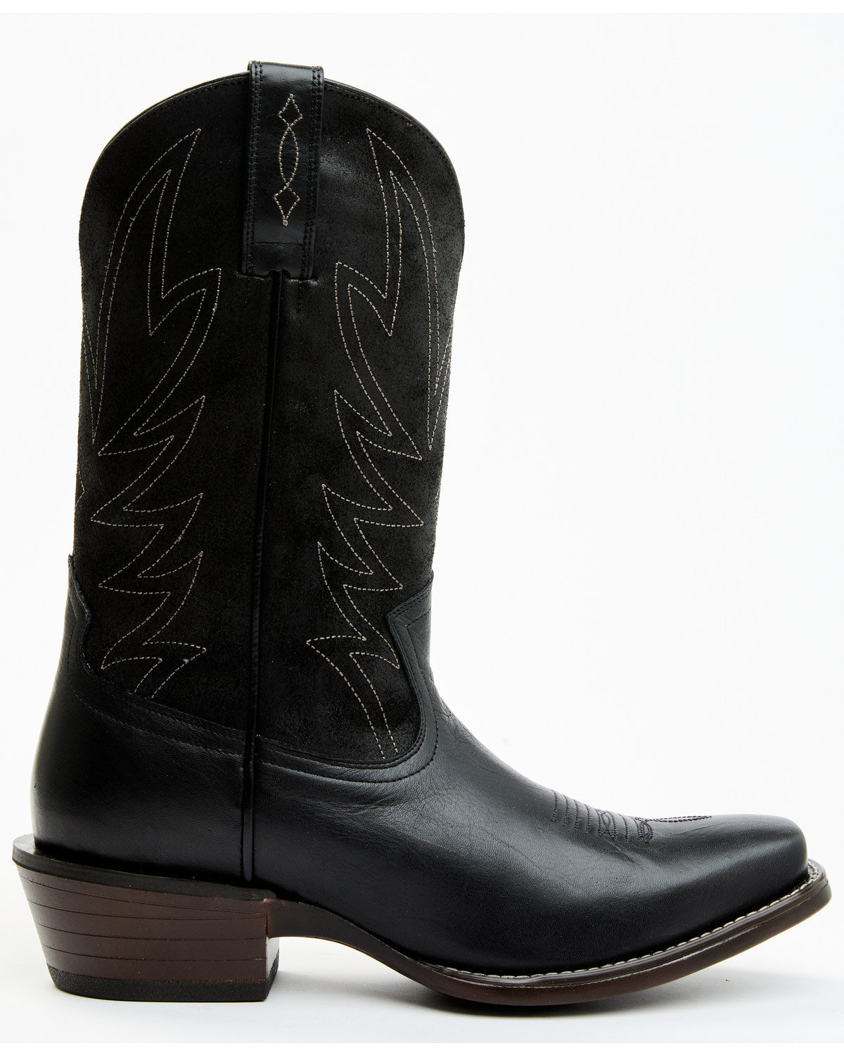 Men's Hoverfly Western Performance Boots - Square Toe Black