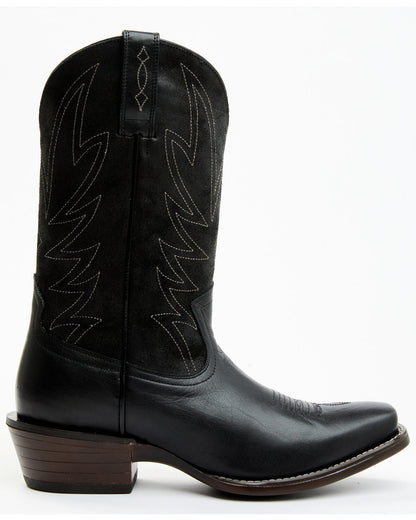 Men's Hoverfly Western Performance Boots - Square Toe Black