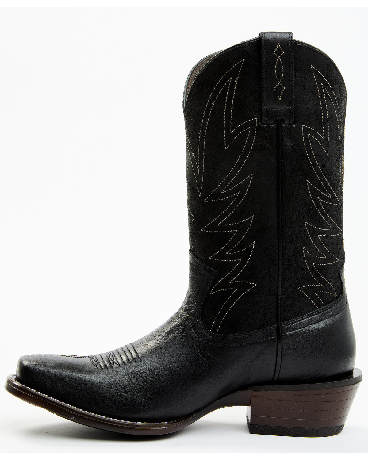 Men's Hoverfly Western Performance Boots - Square Toe Black