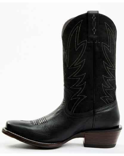 Men's Hoverfly Western Performance Boots - Square Toe Black