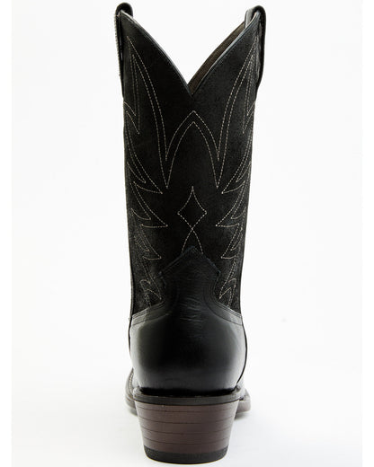 Men's Hoverfly Western Performance Boots - Square Toe Black
