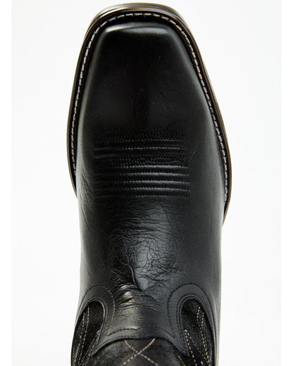 Men's Hoverfly Western Performance Boots - Square Toe Black