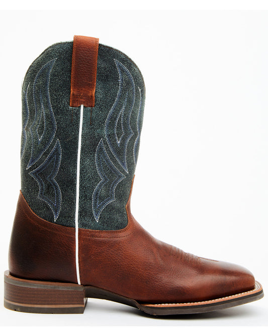 Men's Xtreme Xero Gravity Western Performance Boots - Broad Brown/blue