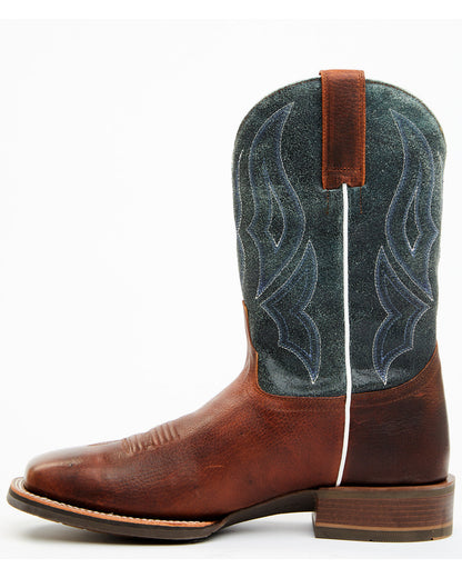 Men's Xtreme Xero Gravity Western Performance Boots - Broad Brown/blue