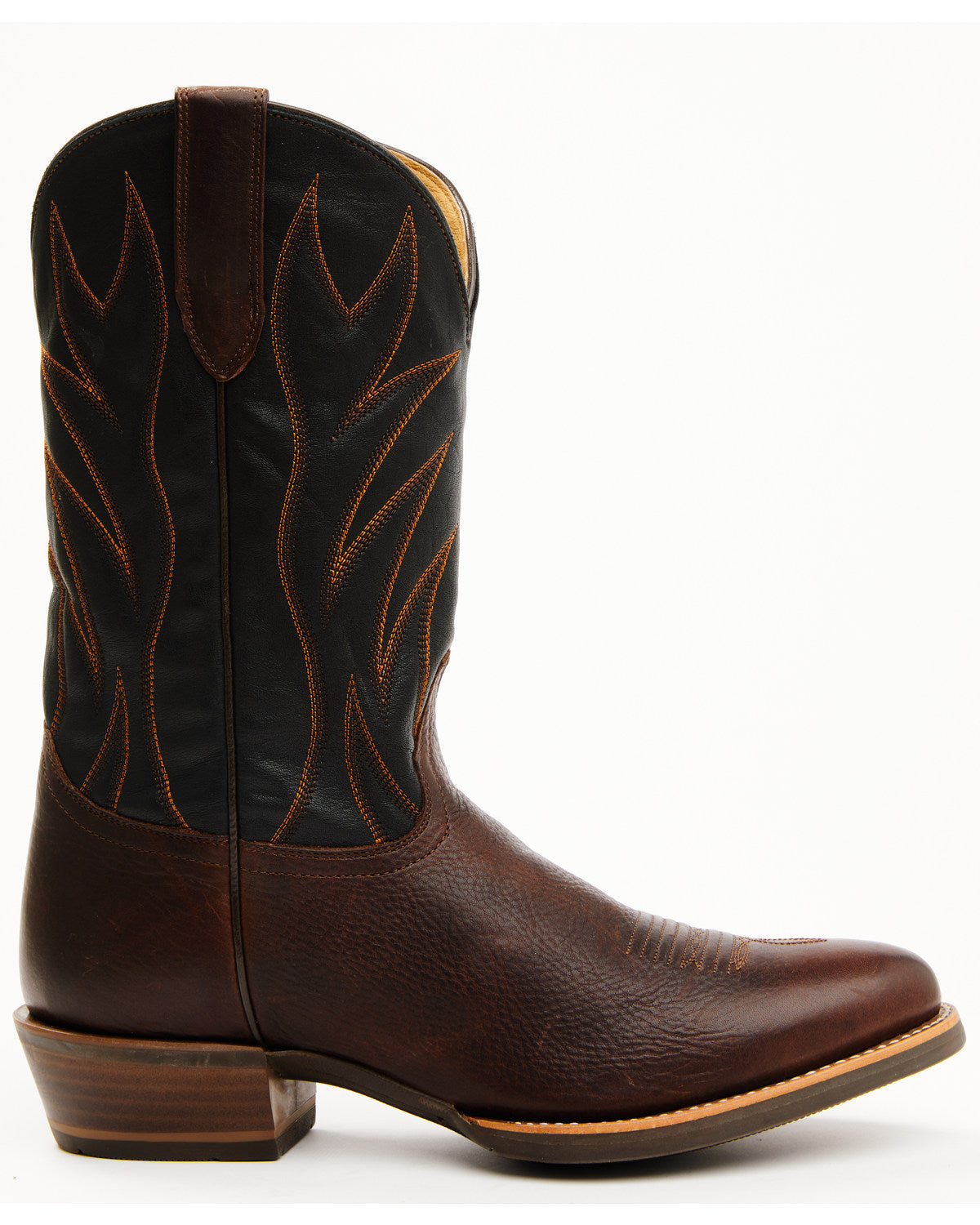 Men's Xtreme Xero Gravity Western Performance Boots - Round Black/brown