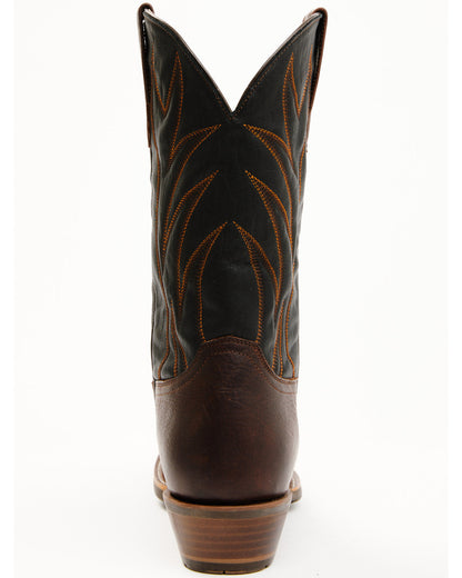 Men's Xtreme Xero Gravity Western Performance Boots - Round Black/brown