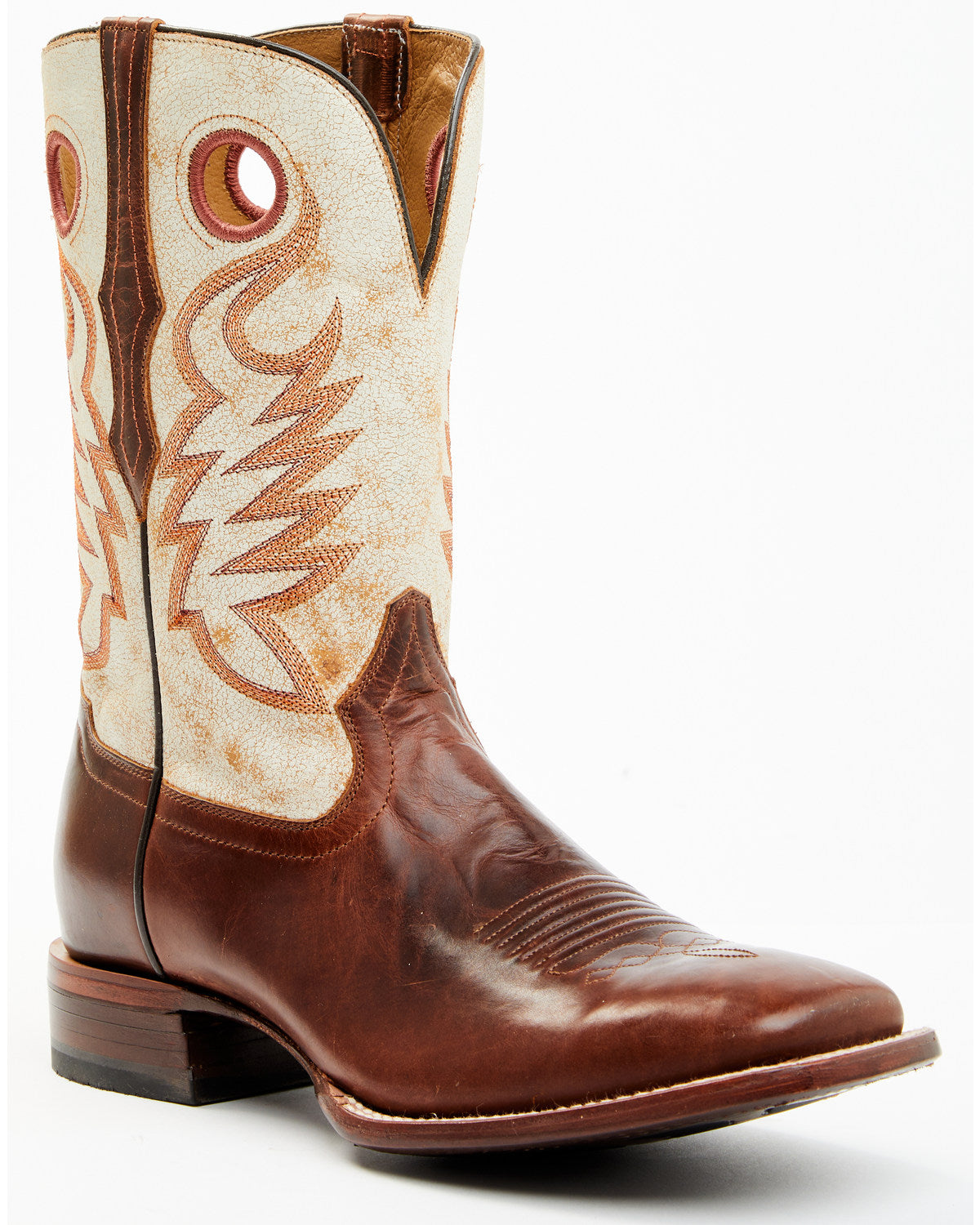 Men's Union Xero Gravity Bone Western Performance Boots - B Ivory