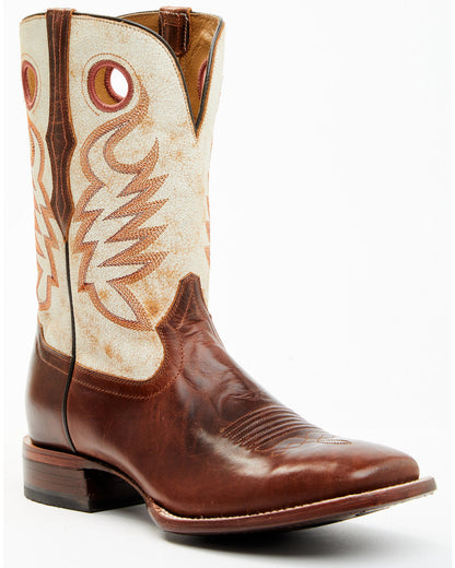 Men's Union Xero Gravity Bone Western Performance Boots - B Ivory