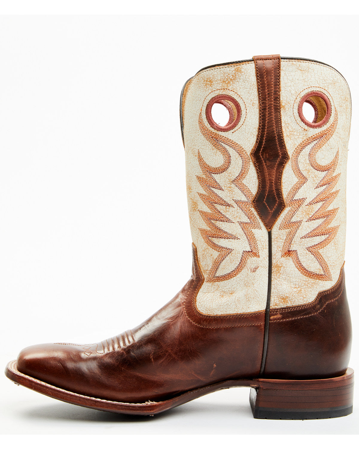 Men's Union Xero Gravity Bone Western Performance Boots - B Ivory