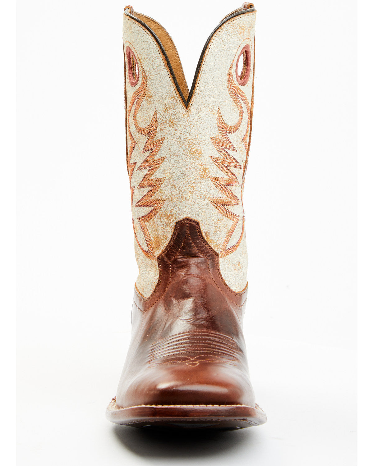 Men's Union Xero Gravity Bone Western Performance Boots - B Ivory