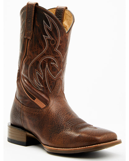 Men's ASE7 Hoverfly Western Performance Boots - Broad Squar Brown