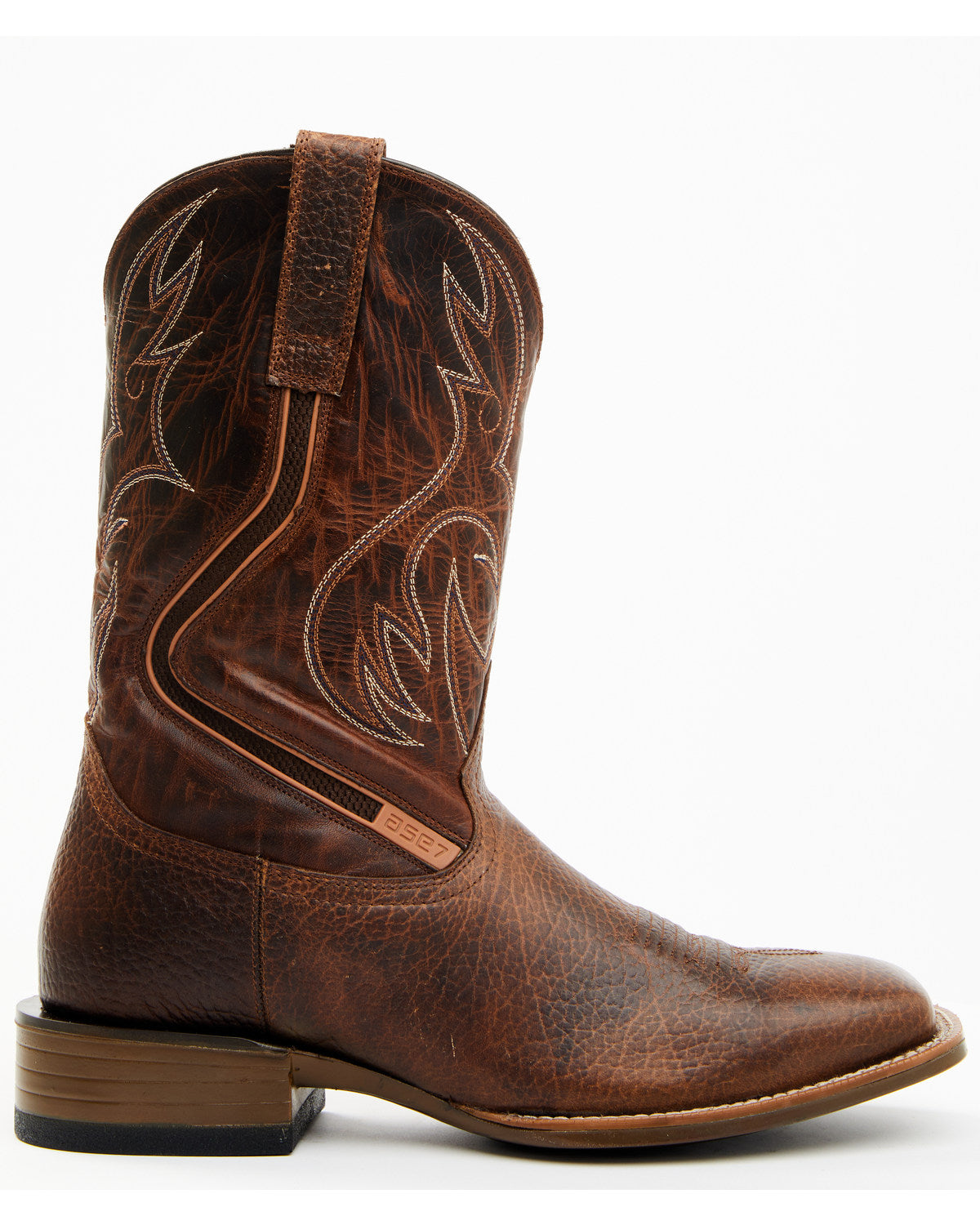 Men's ASE7 Hoverfly Western Performance Boots - Broad Squar Brown