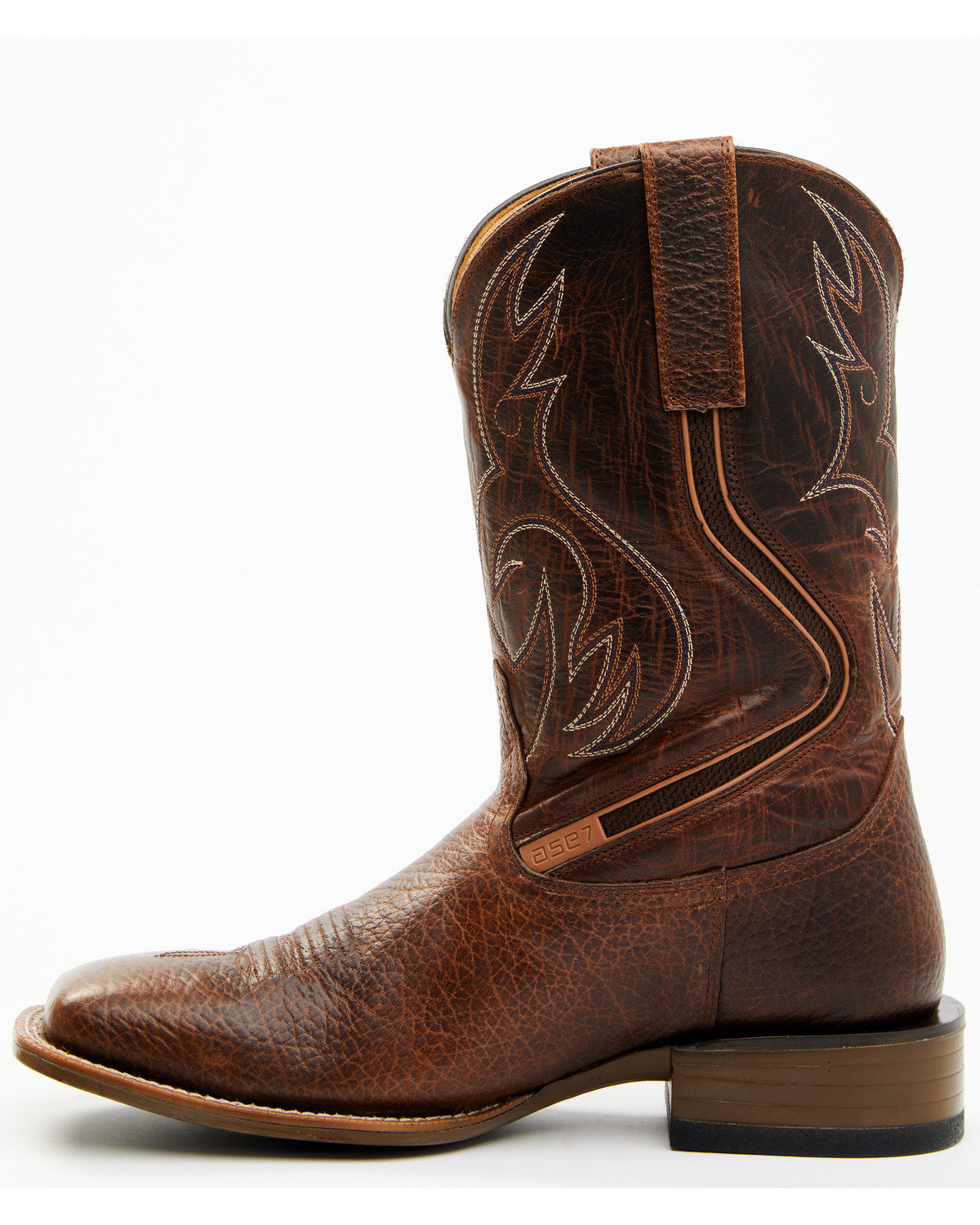 Men's ASE7 Hoverfly Western Performance Boots - Broad Squar Brown