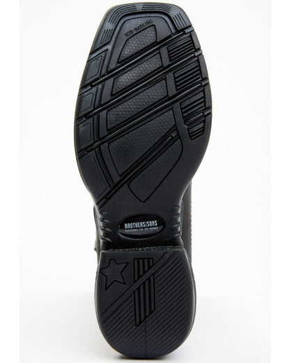 Men's Xero Gravity Lite Western Performance Boots - Broad S Black