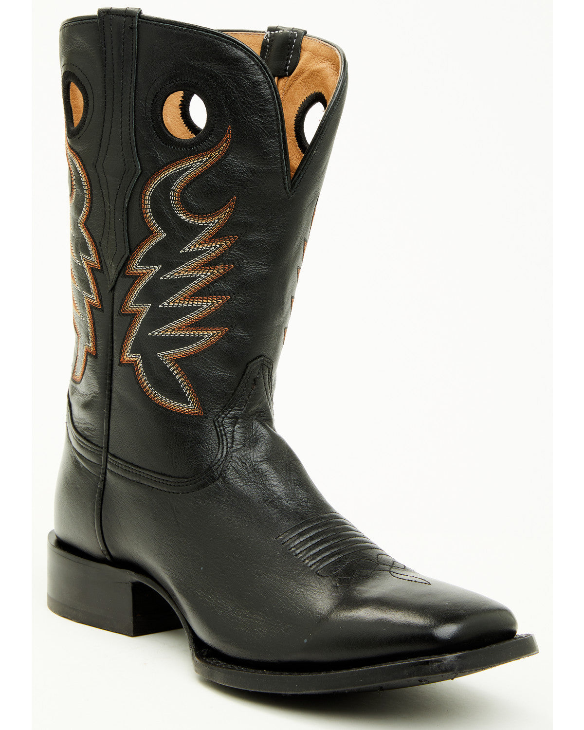Men's Union Performance Western Boots - Broad Square Toe Black