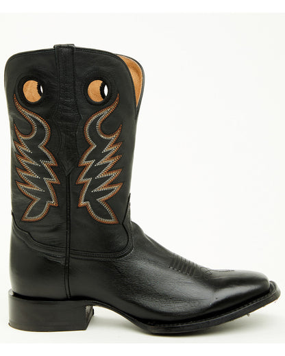Men's Union Performance Western Boots - Broad Square Toe Black
