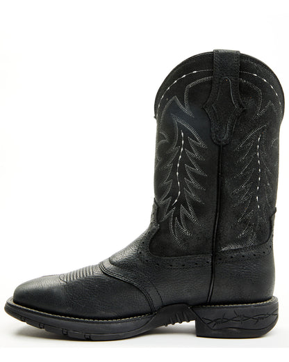 Men's Summit Lite Performance Boots - Broad Square Toe Black