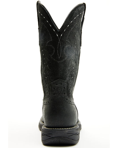 Men's Summit Lite Performance Boots - Broad Square Toe Black