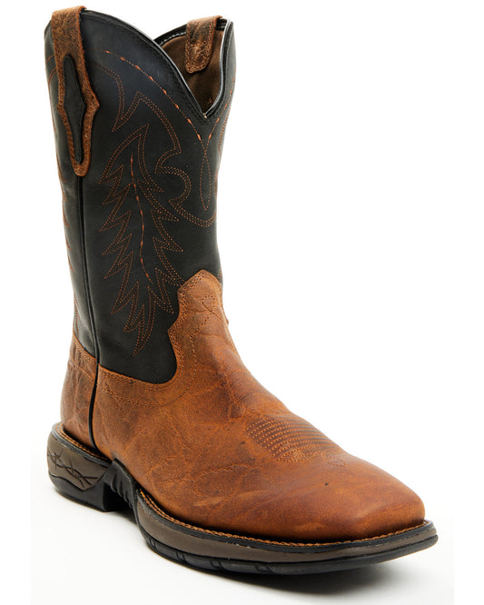 Men's Summit Lite Performance Boots - Broad Square Toe Brown