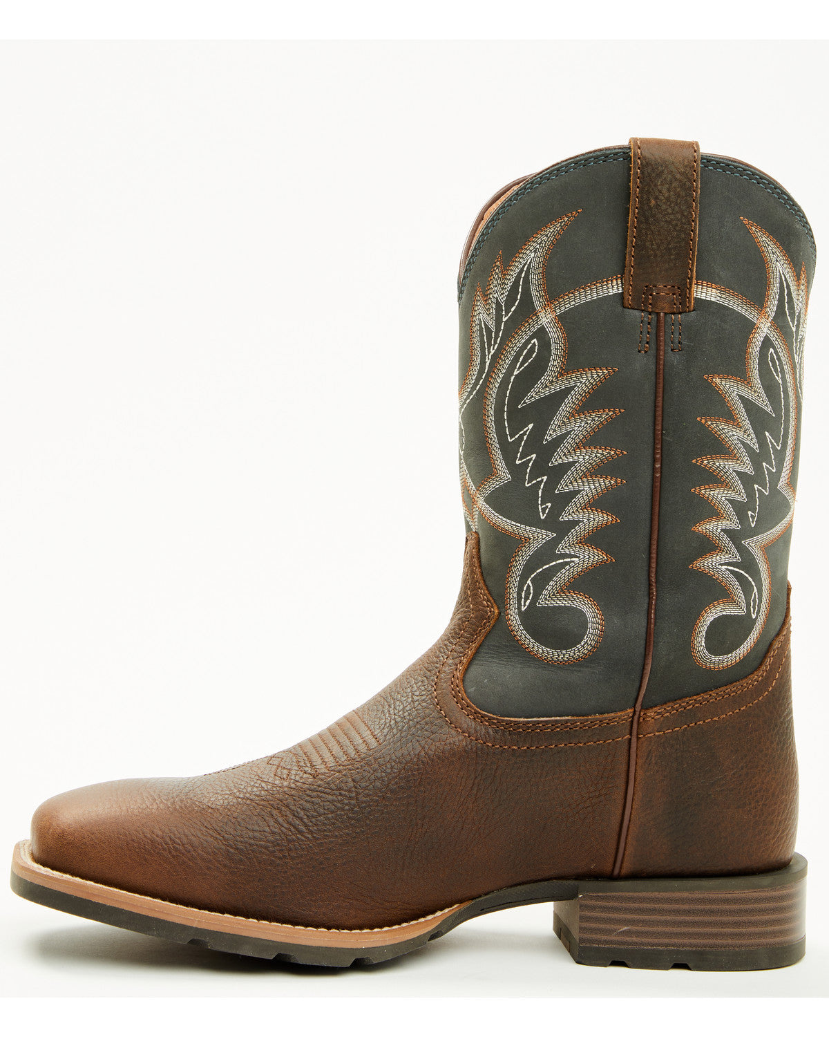 Men's Ranger Performance Western Boots - Broad Square Toe Blue