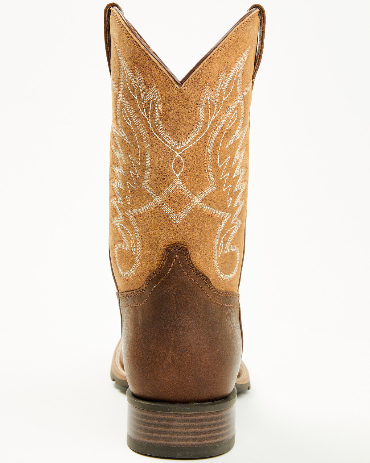 Men's Ranger Performance Western Boots - Broad Square Toe Brown
