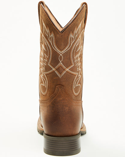 Men's Ranger Performance Western Boots - Broad Square Toe Brown
