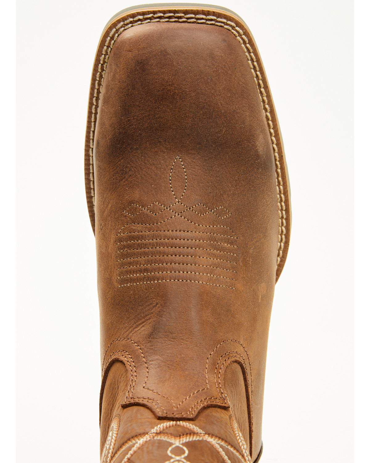 Men's Ranger Performance Western Boots - Broad Square Toe Brown