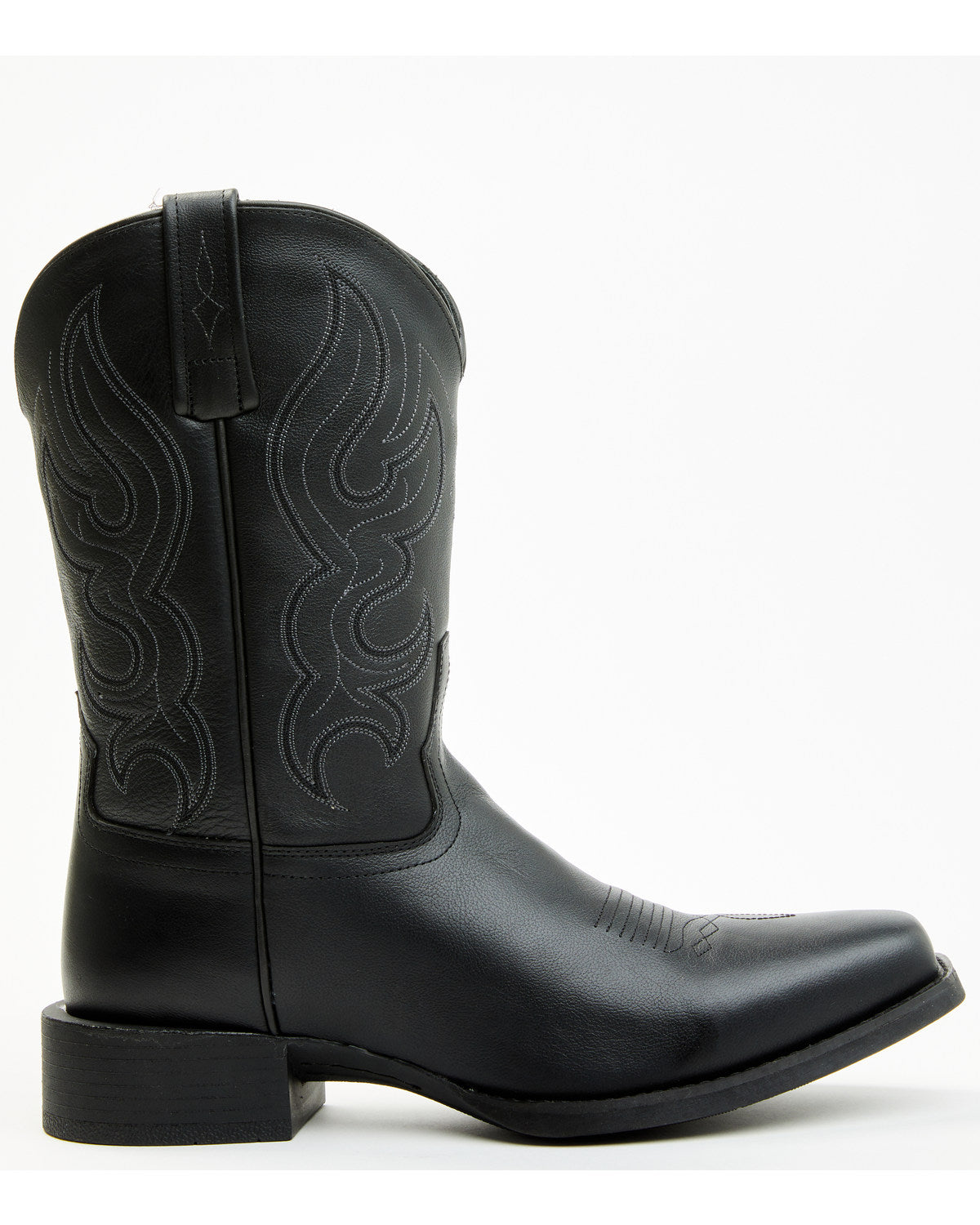 Ace™ Ridge Western Boots - Square Toe Black