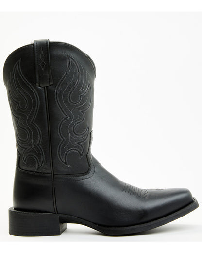 Ace™ Ridge Western Boots - Square Toe Black