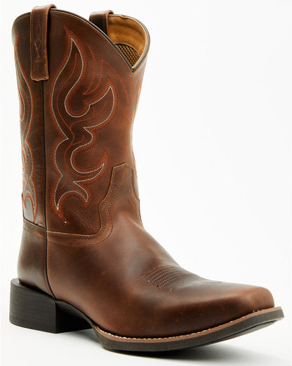 Ace™ Ridge Western Boots - Square Toe Brown