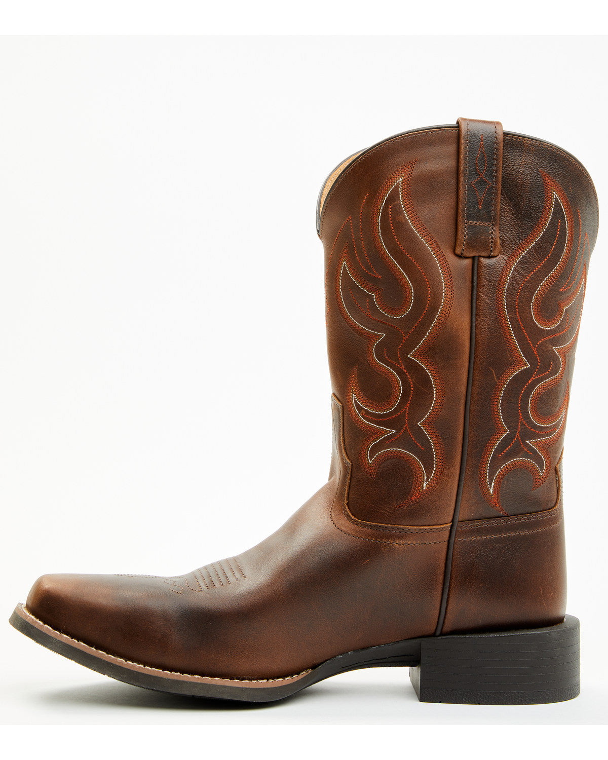 Ace™ Ridge Western Boots - Square Toe Brown