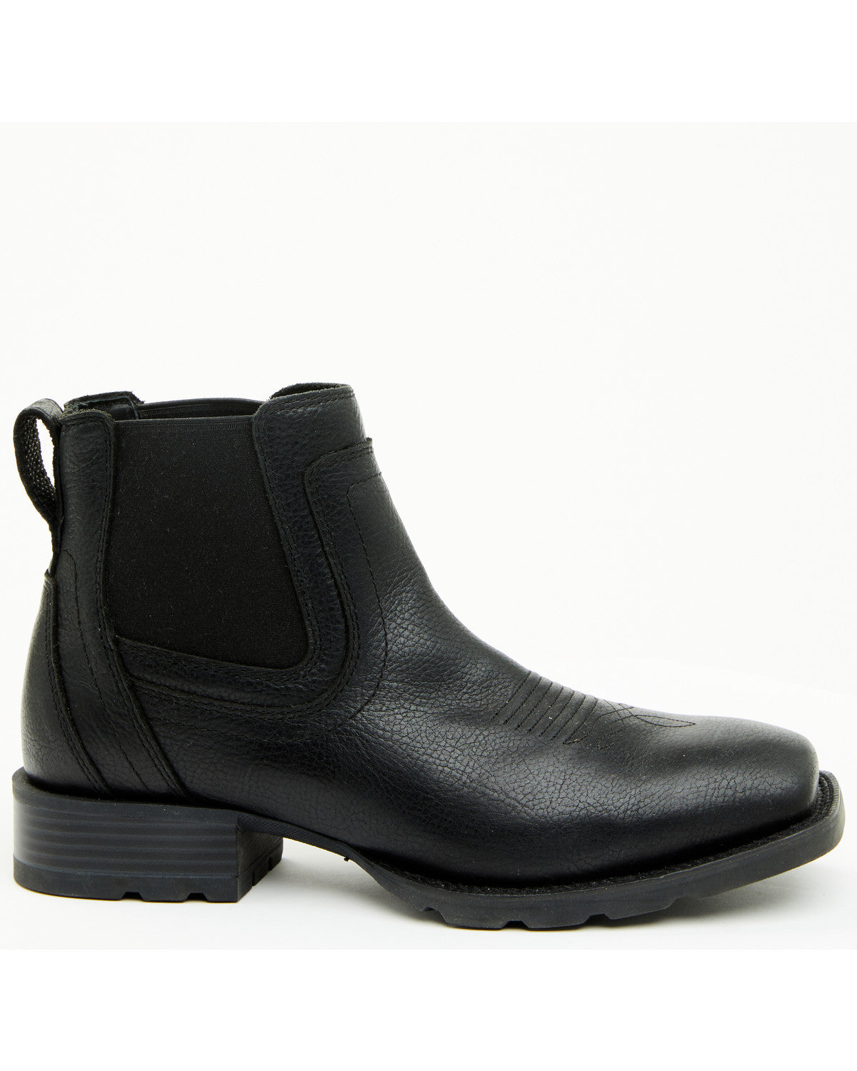 Men's Ranger Chelsea Boots - Broad Square Toe Black