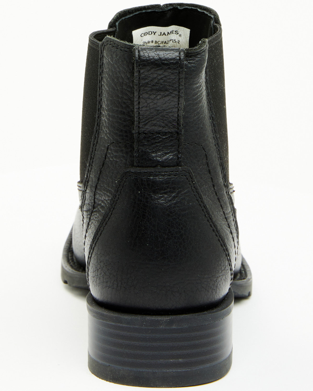 Men's Ranger Chelsea Boots - Broad Square Toe Black