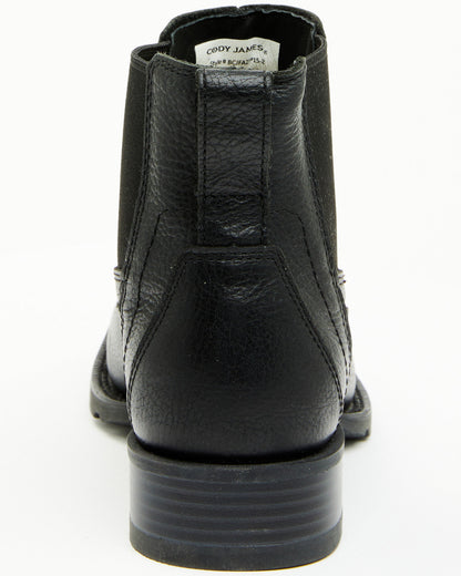 Men's Ranger Chelsea Boots - Broad Square Toe Black