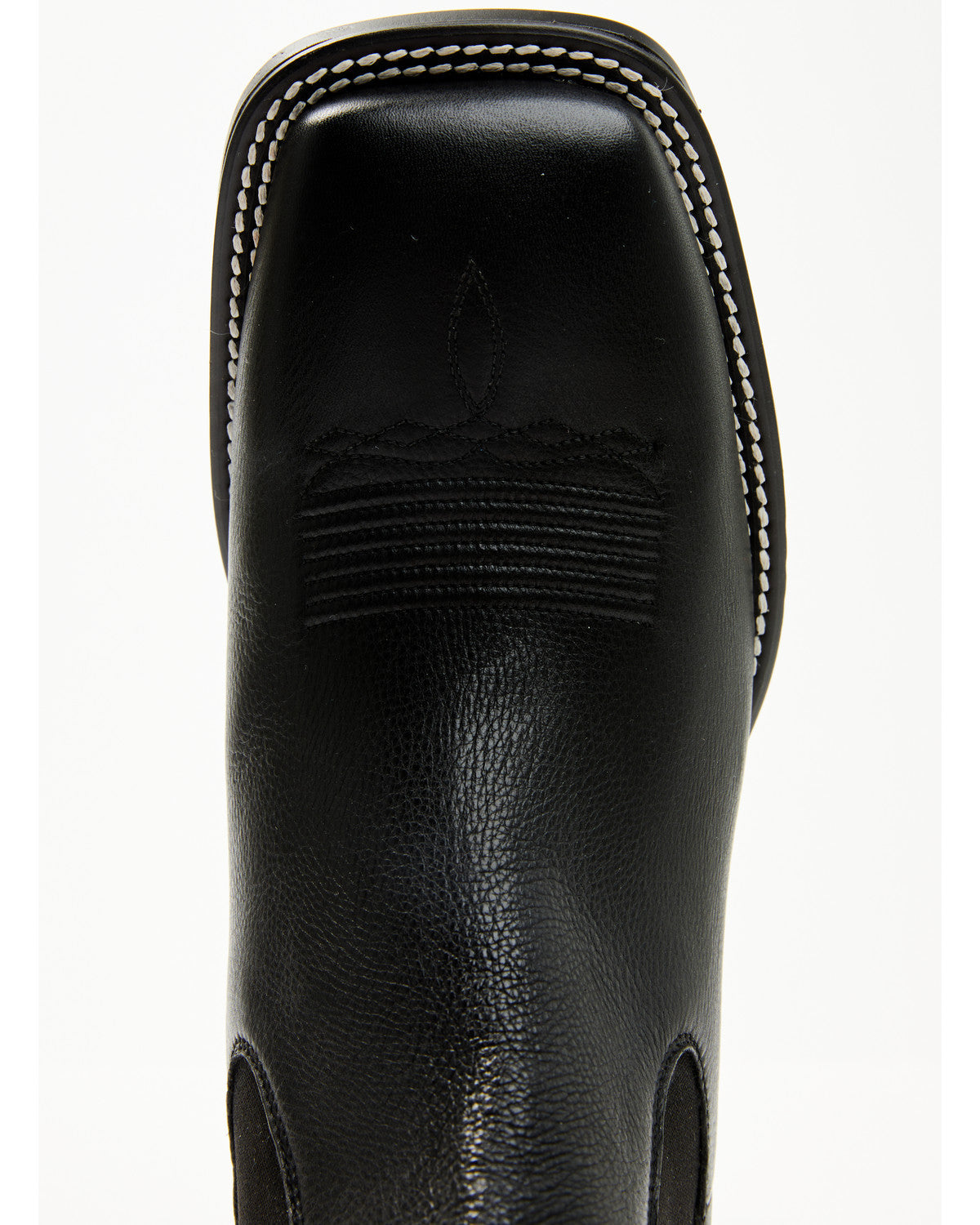 Men's Jones Chelsea Boots - Broad Square Toe Black