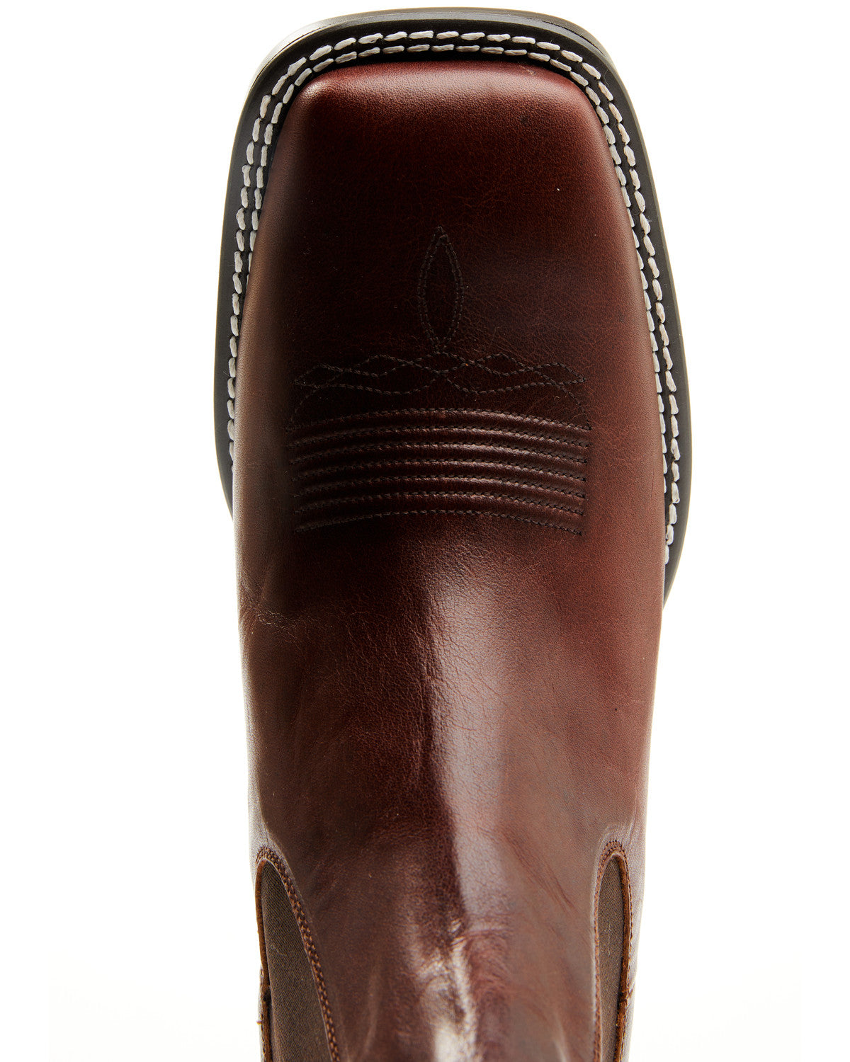 Men's Jones Chelsea Boots - Broad Square Toe Cognac