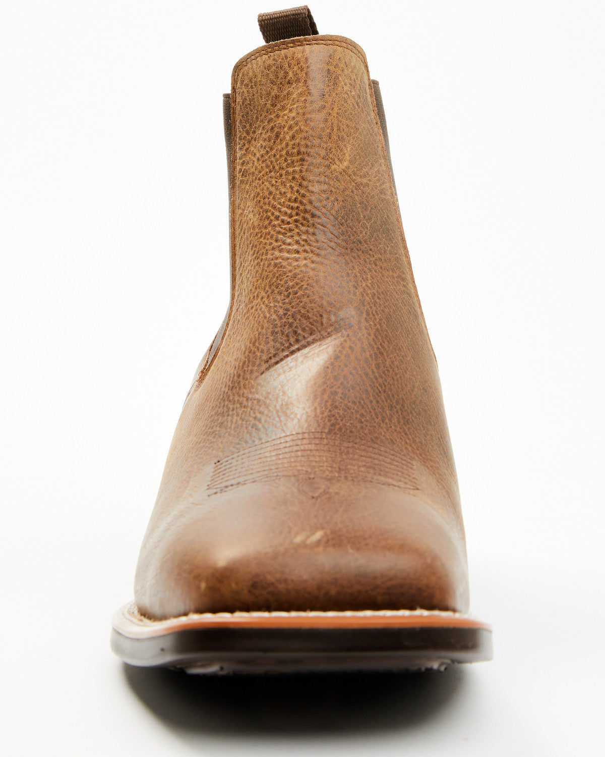 Men's Jones Chelsea Boots - Broad Square Toe Tan