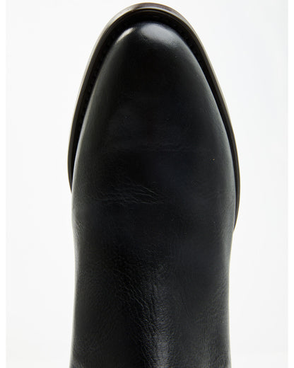 Men's Scout Chelsea Boots - Round Toe Black/red