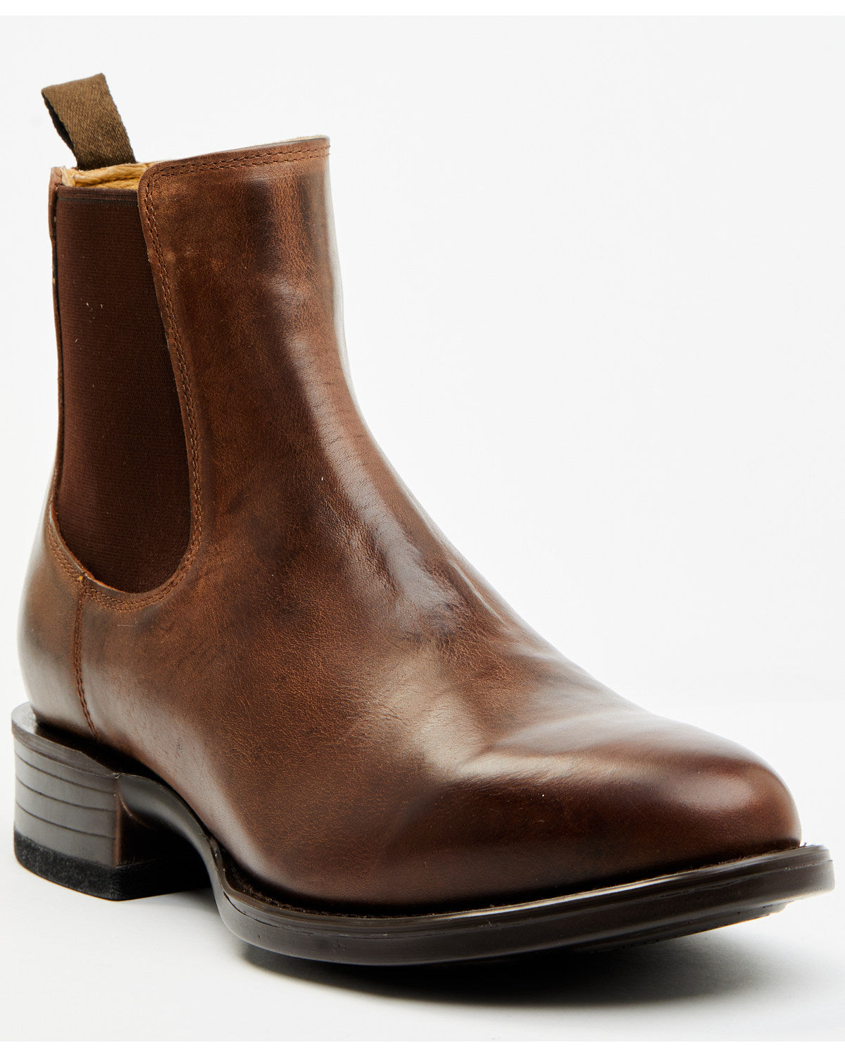 Men's Scout Chelsea Boots - Round Toe Rust Copper
