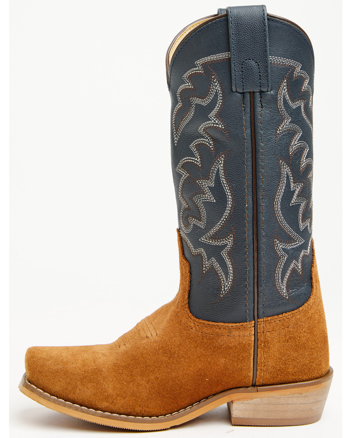 Boys' Jace Western Boots - Square Toe Blue