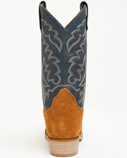 Boys' Jace Western Boots - Square Toe Blue