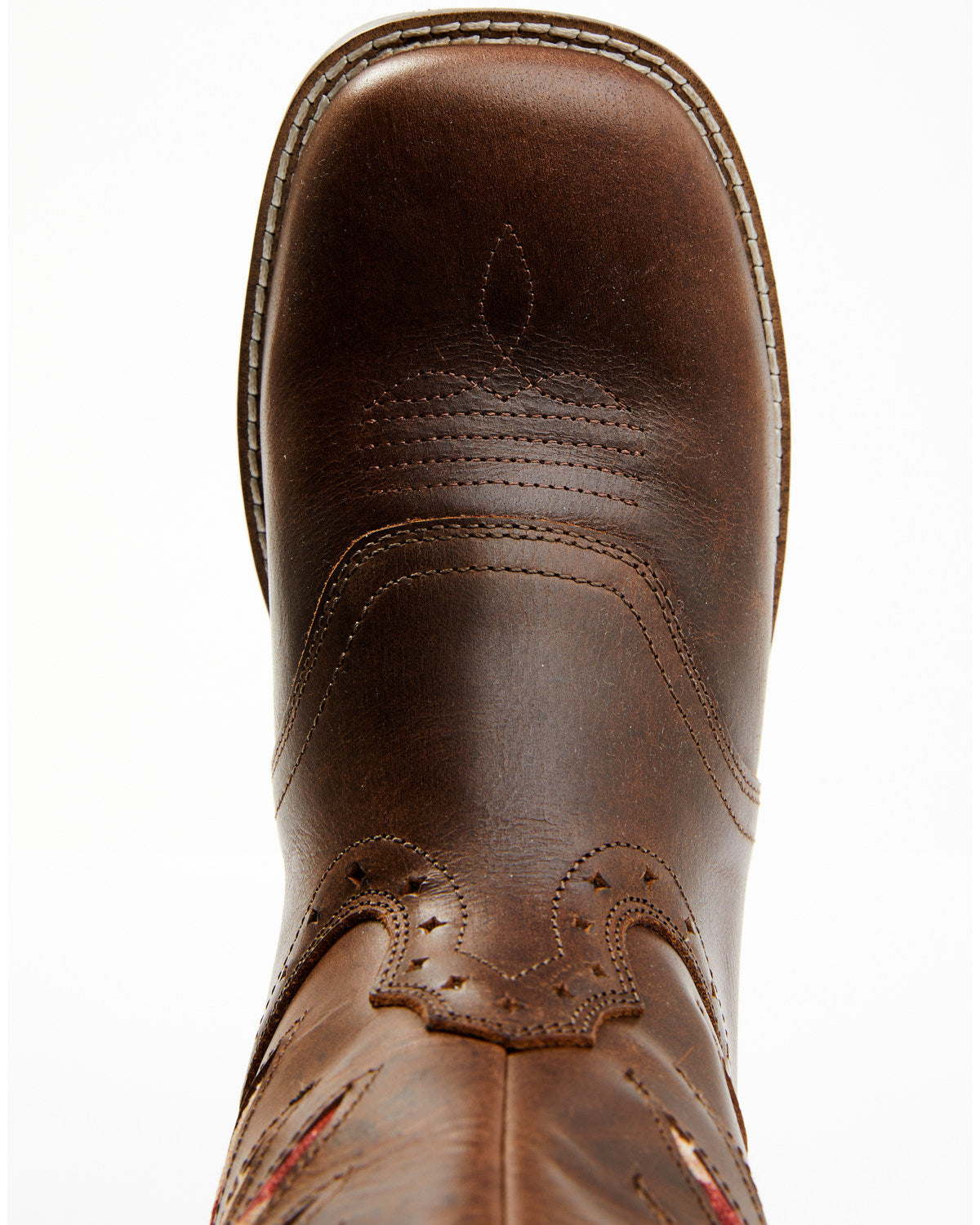 Boys' Ripped Flag Western Boots - Broad Square Toe Multi