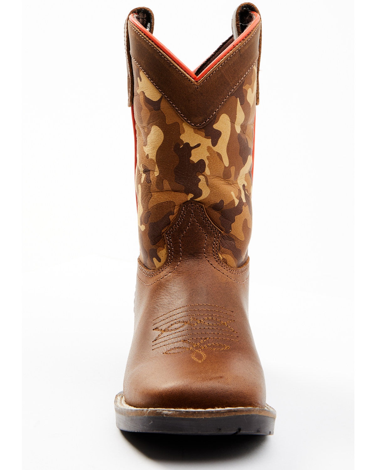 Boys' Camo Western Boots - Square Toe Multi