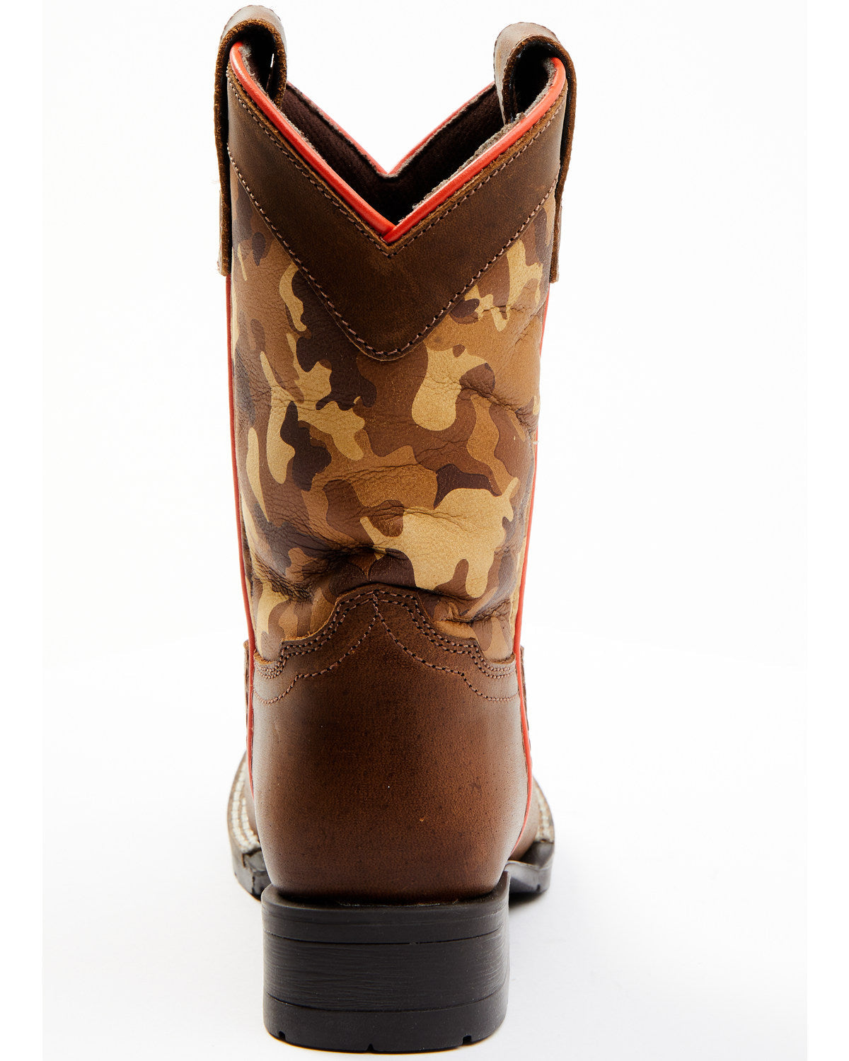 Boys' Camo Western Boots - Square Toe Multi