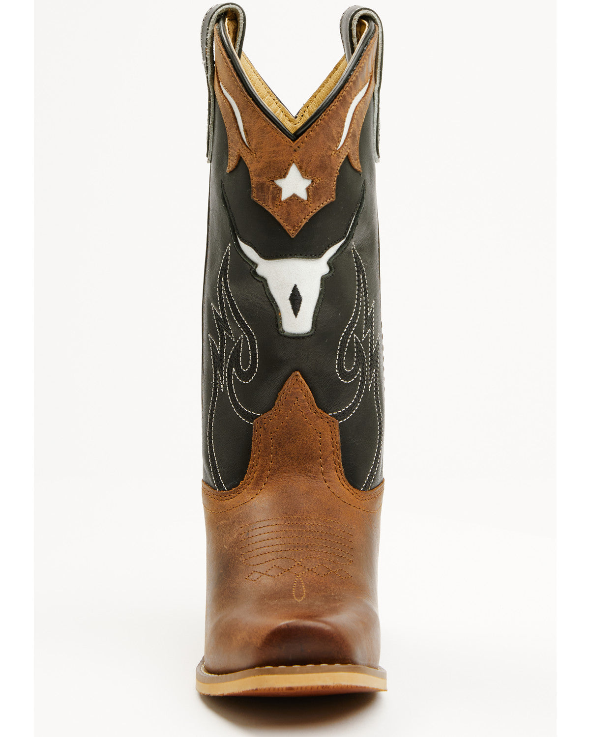 Boys' Little Show Time Western Boots - Square Toe Black